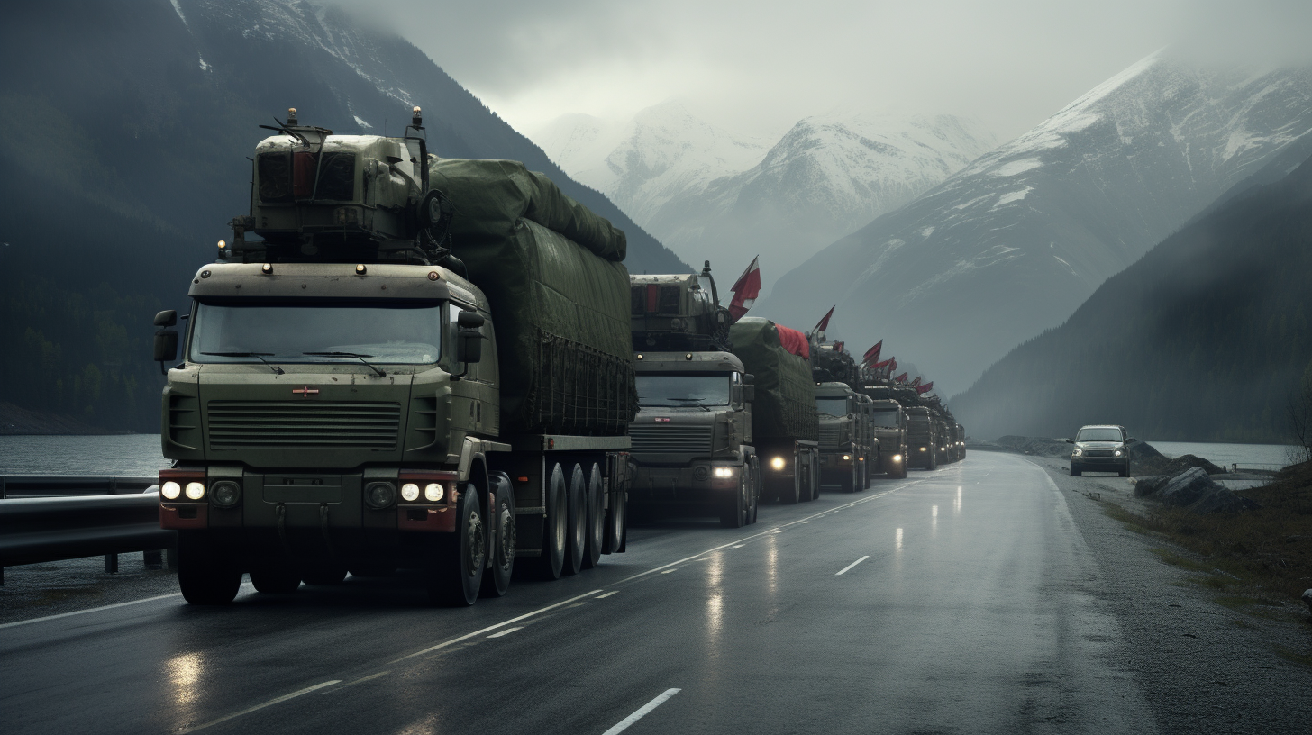 Norge trenger tid for å vurdere innreiseforbud for russiske kjøretøy