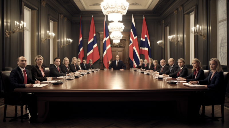 Endringer i Regjeringen: Utenriksministeren Fjernet i Kabinettomorganisering