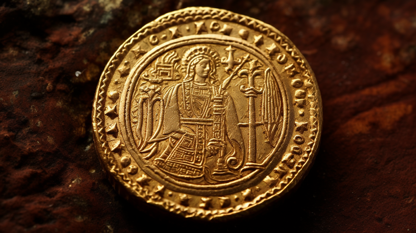 Gullmynt fra Bysants funnet i Norge