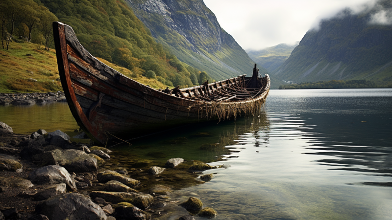 Ble et vikinggravskip funnet i Norge?