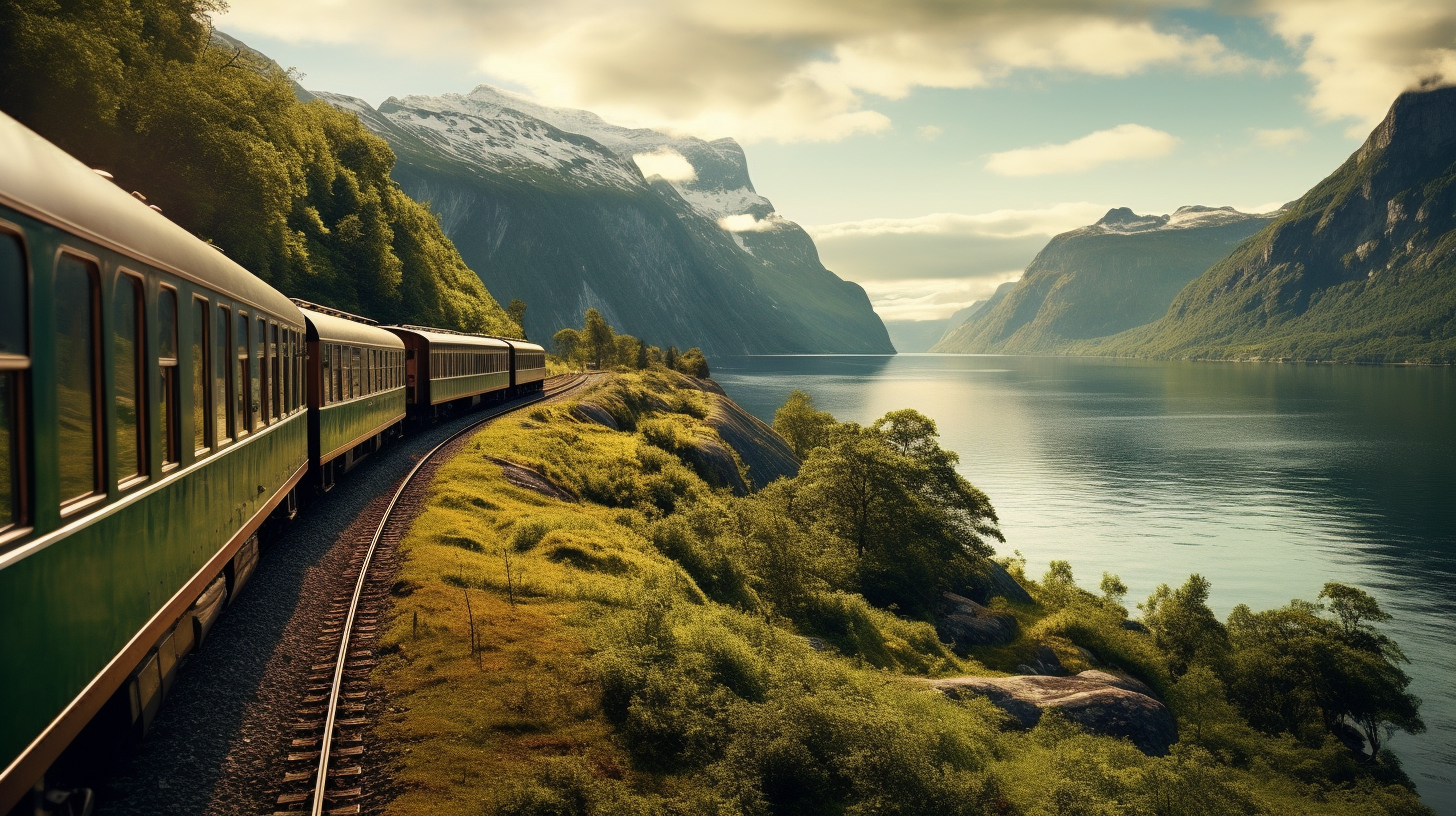 Hva er den mest naturskjønne togturen i Norge?