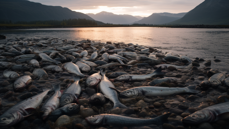 Norges akvakulturindustri står overfor utfordringer: Dødsfall blant oppdrettslaks og ørret overgår 100 millioner i 2023