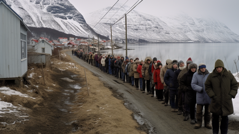 Russere i Nord-Norge støtter Putin i nytt valg