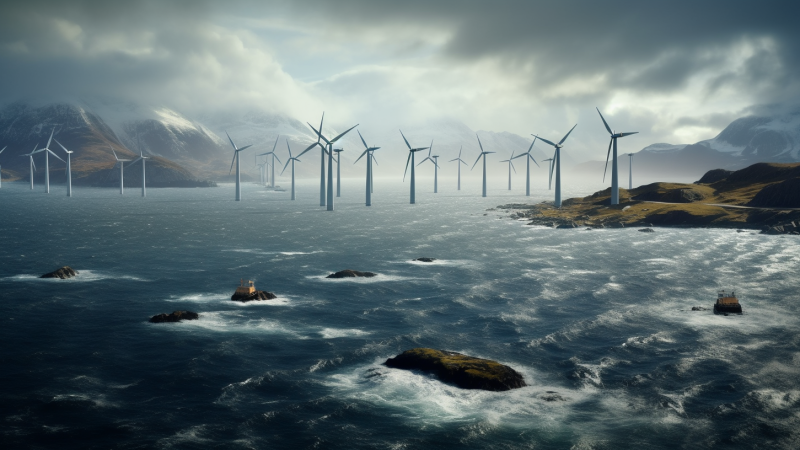 Norge tar skritt mot fornybar fremtid med offshore vindpark