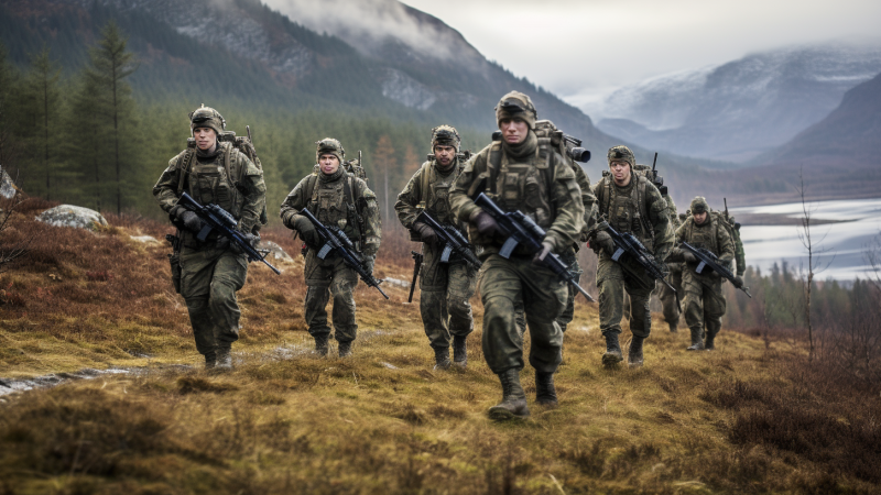 Norge styrker forsvaret med flere vernepliktige