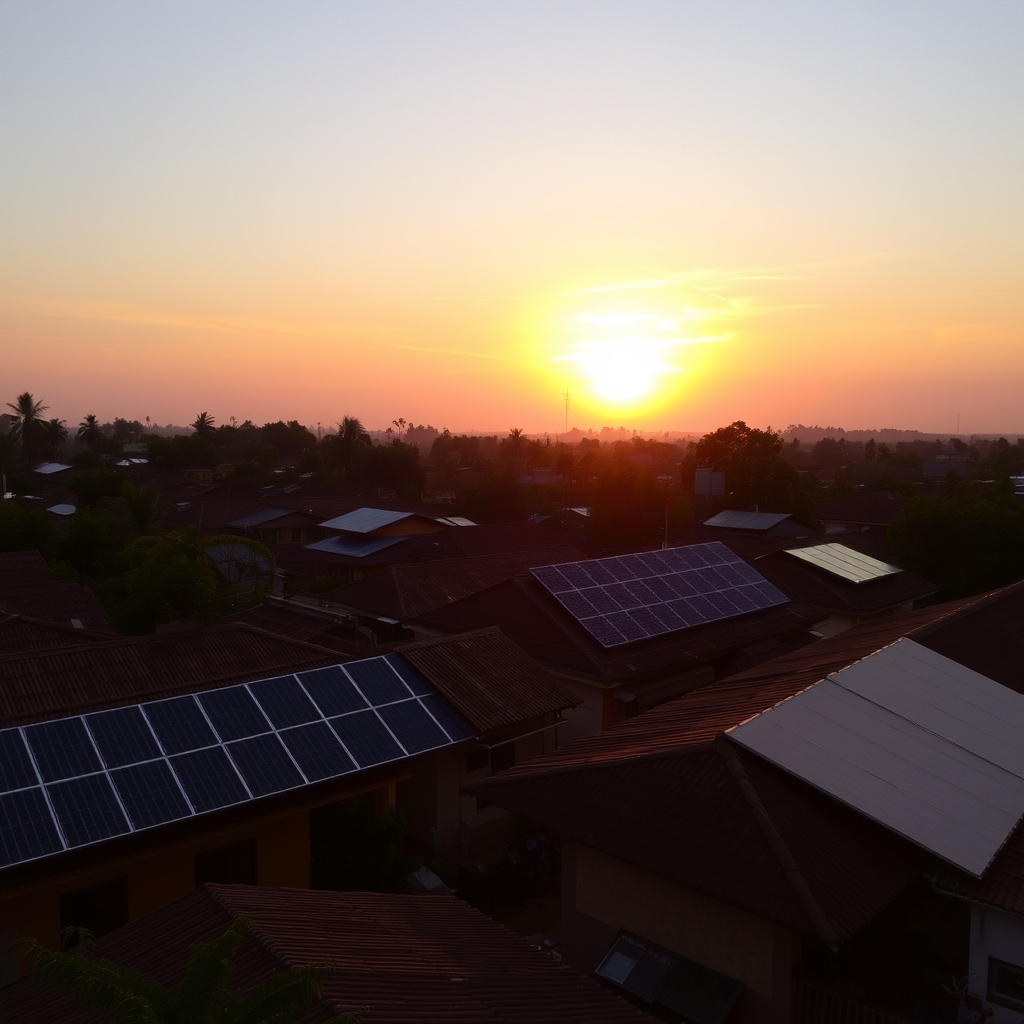 Solar Power Integration For Rural Development